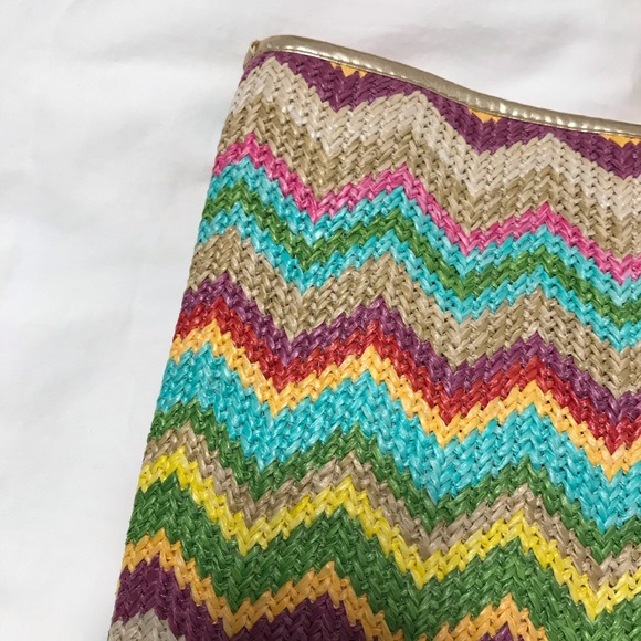 Lily Pulitzer Spring Fling Multi Straw Tote - Picture 6 of 13